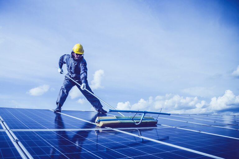 solar panel cleaning business